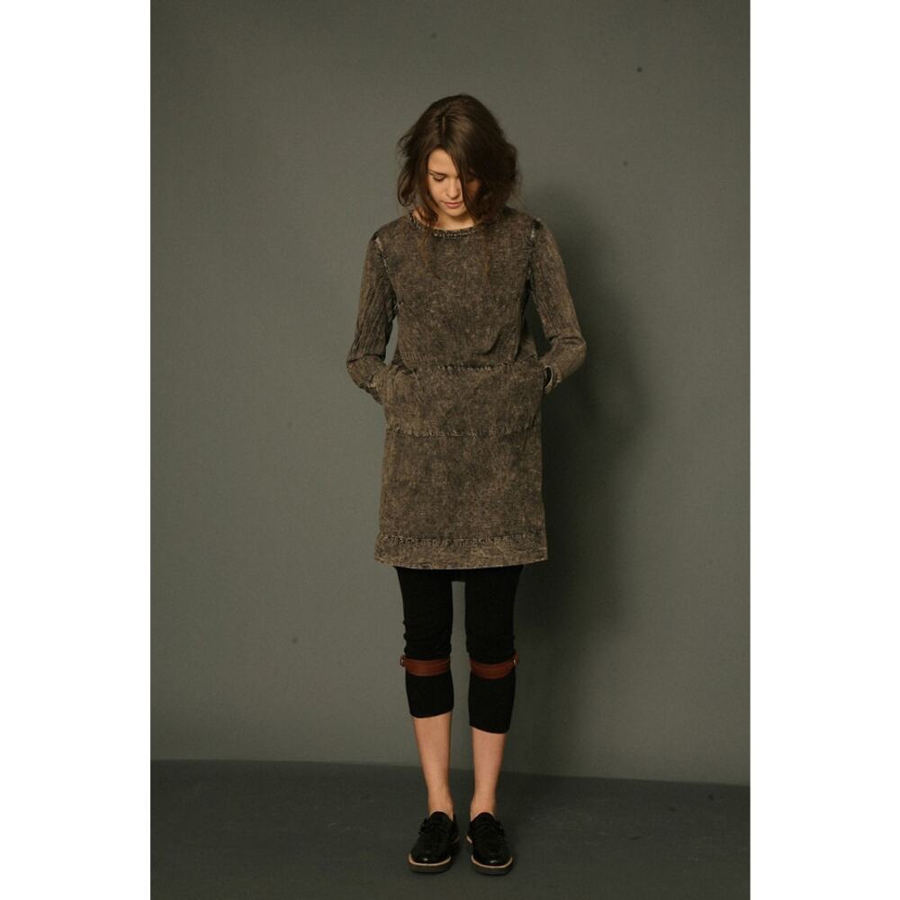 Raquel Allegra‎ Dark Fall 2013 Vogue Mini Dress Size 3 US Large